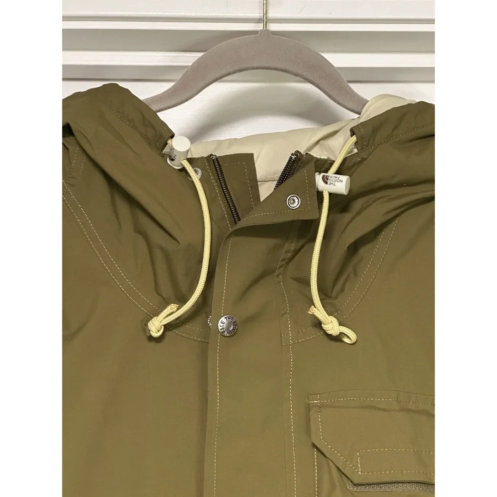 The North Face, Mens M66 Utility Waterproof DRYVENT Rain Jacket, Green, Size XXL